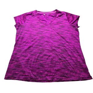 Xersion vneck athletic shirt L